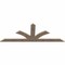 Ekena Millwork Richland Smooth Timber Gable Bracket, Douglas Fir, 84"W x 31"H x 1 1/2"D x 5 1/2"F, 9/12 Pitch GBW084X31X0206RIC00SDF - alternate 2